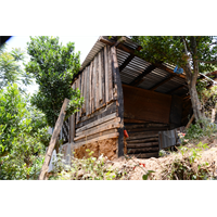 Transitional shelter in Nepal after earthquake